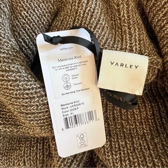 NWT Varley Mentone Half-Zip Knit Pullover - Picture 7 of 8